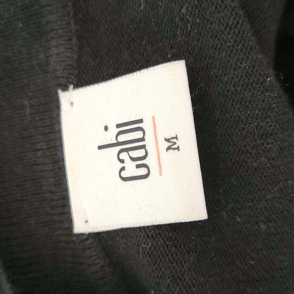 Cabi Ballet Sweater #3160 Black Sz M - Picture 3 of 5